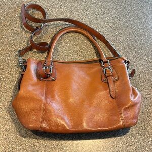 Heshe vintage leather bag